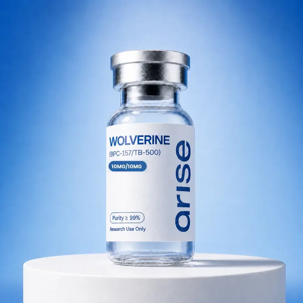 Wolverine (BPC-157 / TB-500) 10MG/10MG — Arise Biolabs research vial