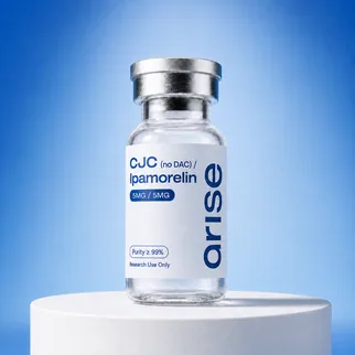 CJC (no DAC) / Ipamorelin 5MG/5MG — Arise Biolabs research vial